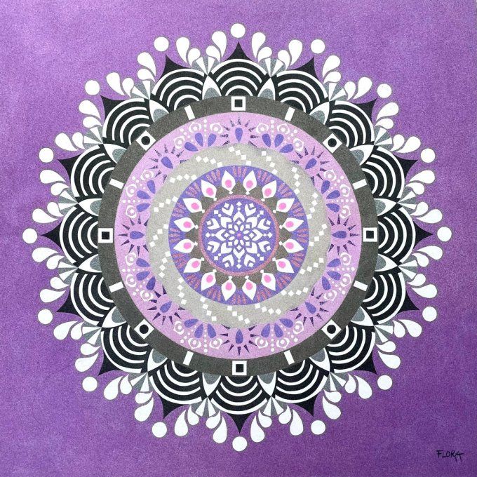 Mandala Violet